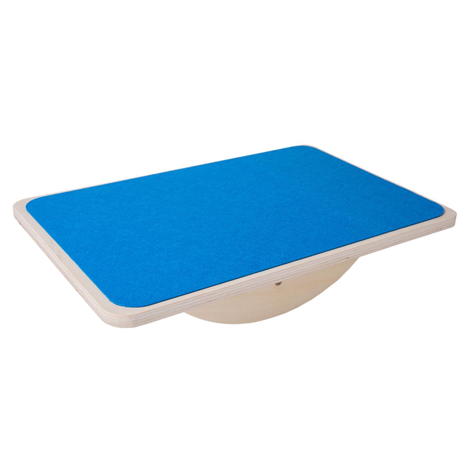 Montessori Balance Board Curvy Equipment Toys Rocker Board Balancing for Yoga Indoor