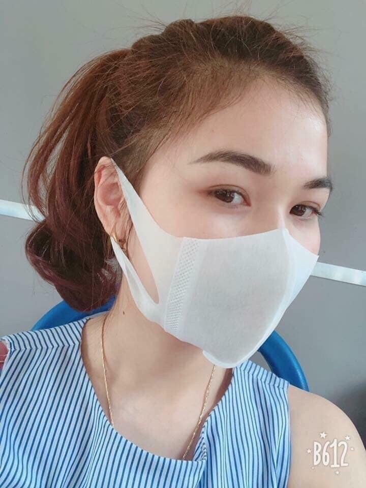 KHẨU TRANG 3D MASK QUAI VẢI CHỐNG ĐAU TAI CHO NGƯỜI LỚN