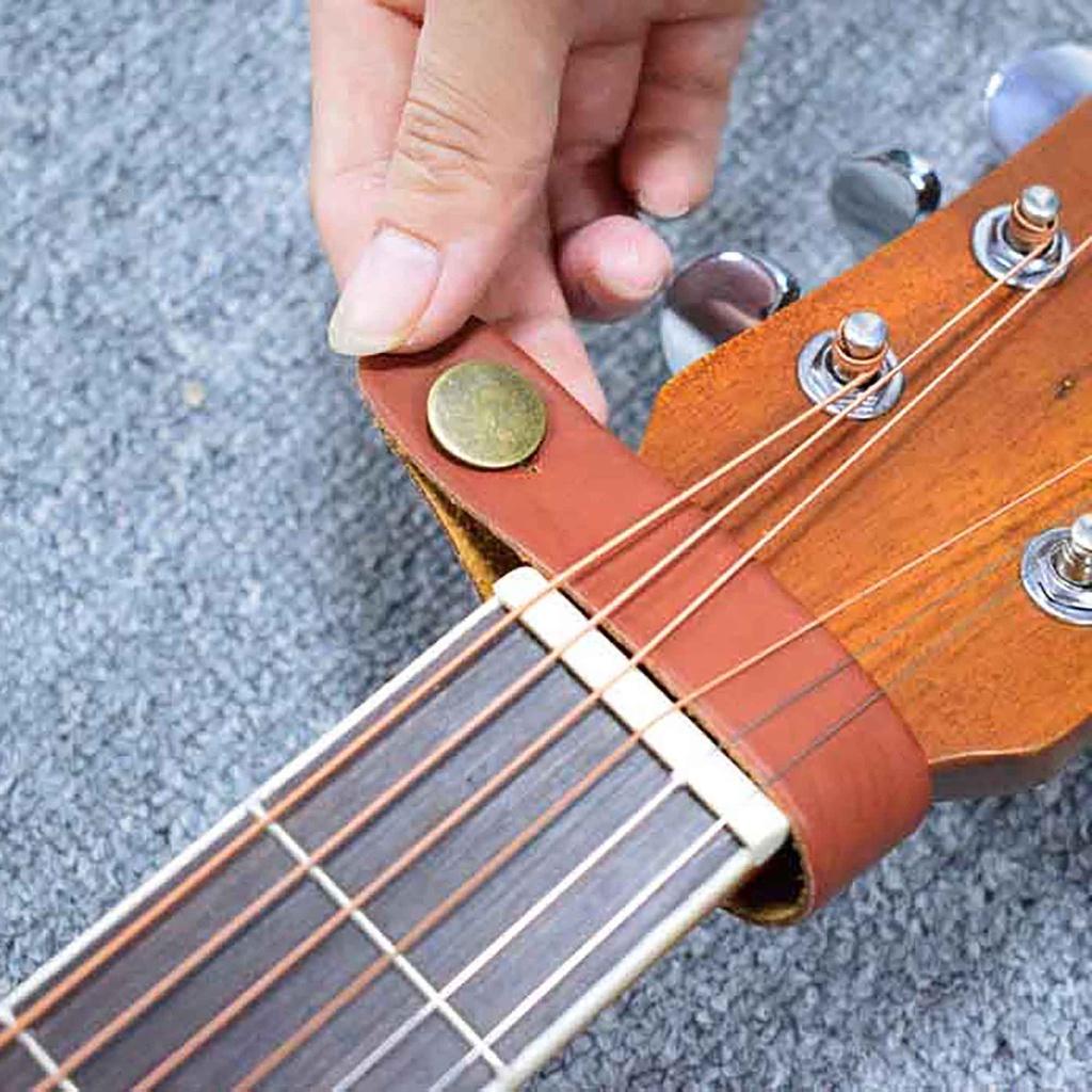 Dây da hỗ trợ đeo dây đeo đàn Guitar