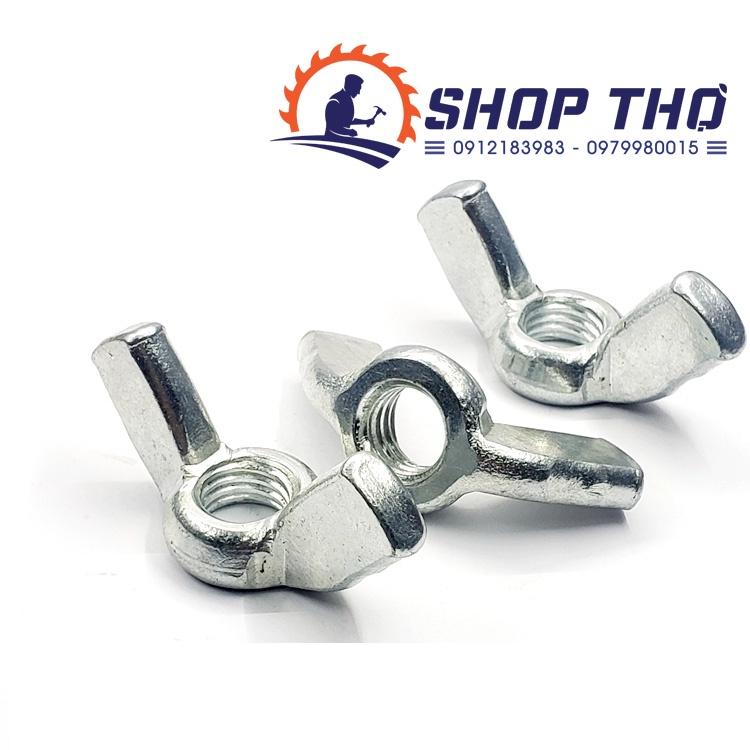 Ecu tai hồng M8 (set 30 cái) thép mạ kẽm