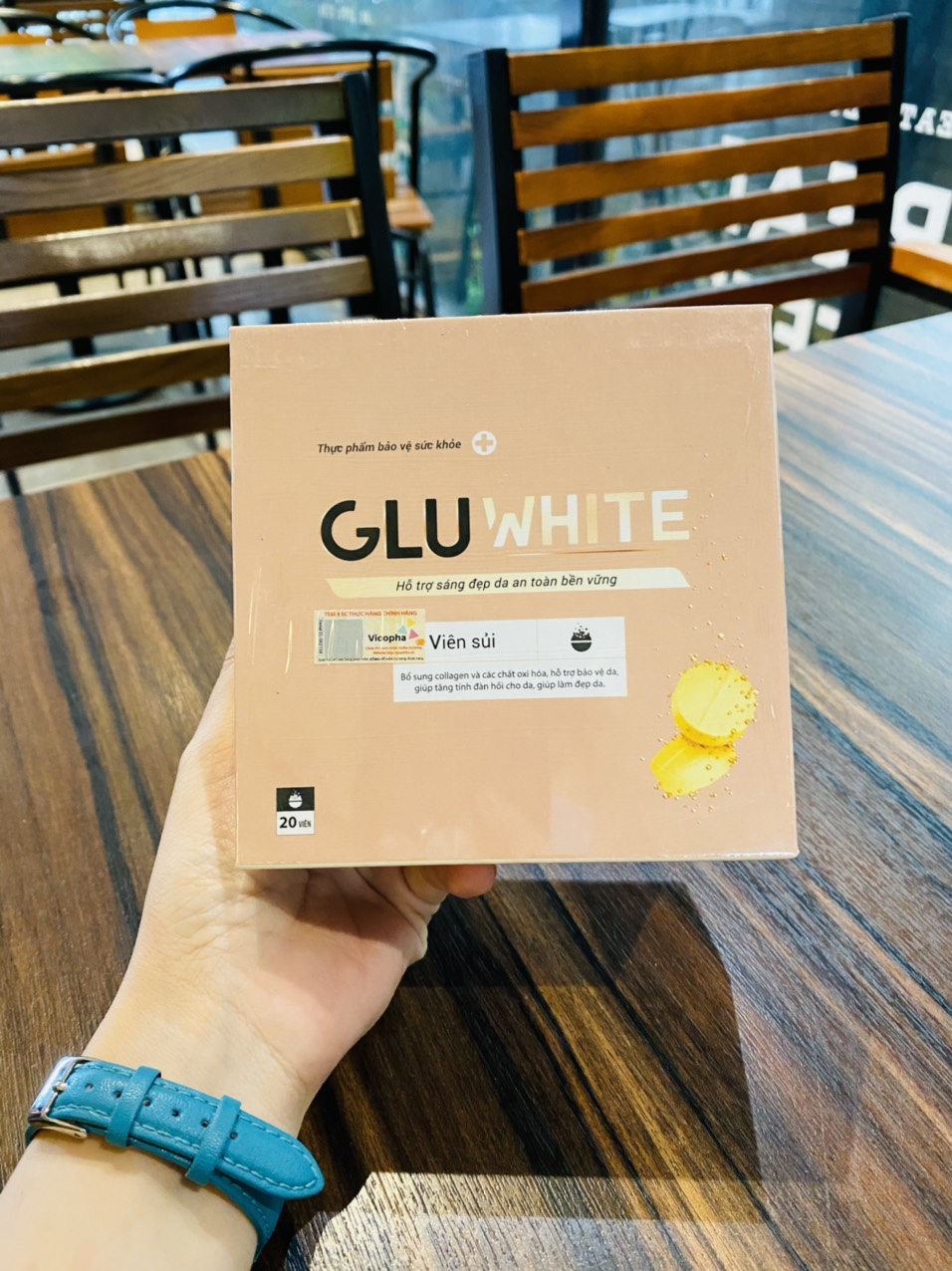 Liệu Trình 2 Hộp Viên Sủi Hỗ Trợ Làm Đẹp Da Gluwhite