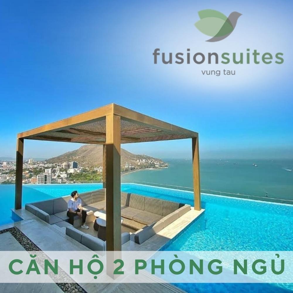 Fusion Suites Hotel 4* Vũng Tàu - Căn 2 Phòng Ngủ Dành Cho 4 Người Lớn 2 Trẻ Em, Gồm Bữa Sáng, Hồ Bơi Vô Cực Trên Cao View Biển Và Toàn Thành Phố