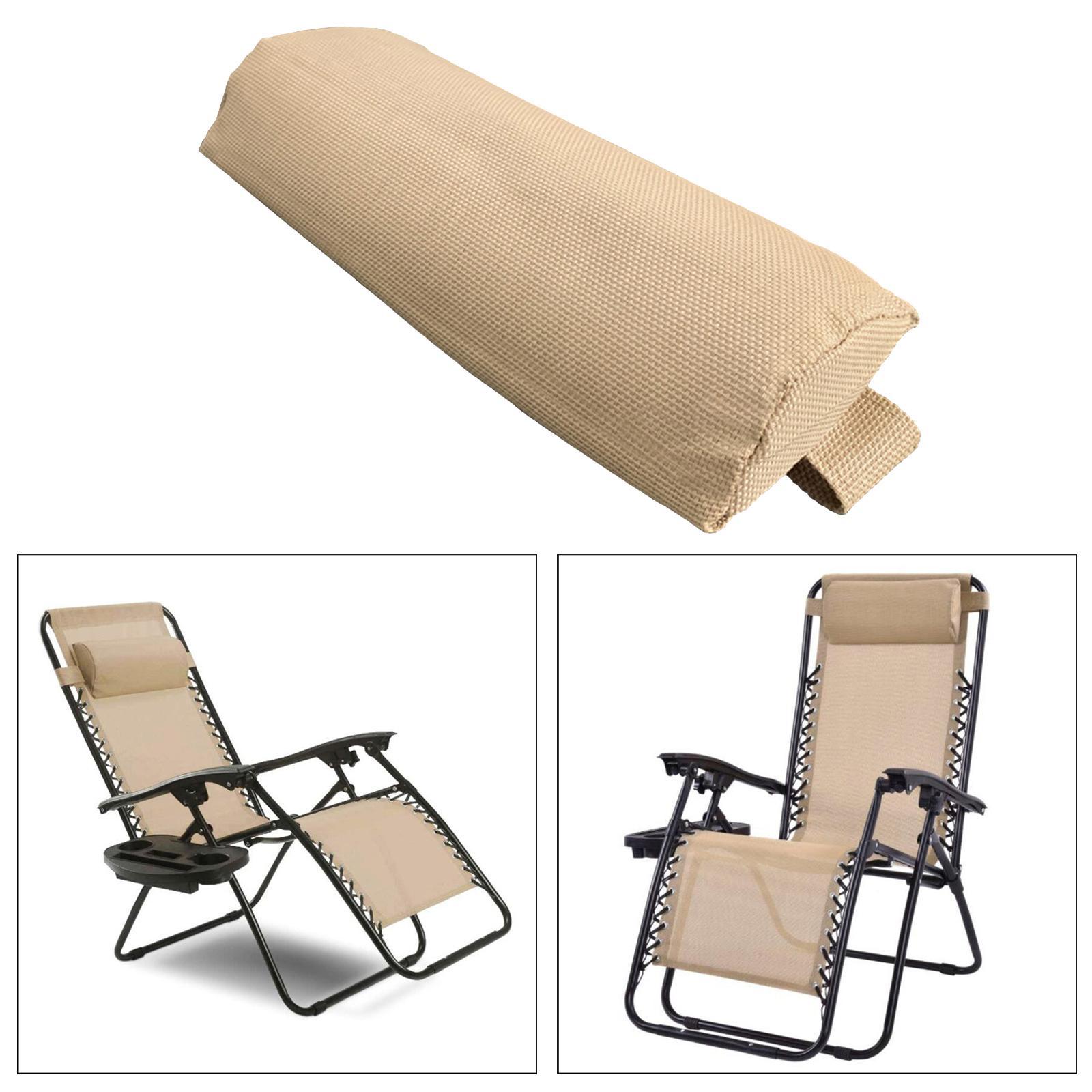 2 Pcs Headrest Head Pillow for Lawn  Folding Chair  Pillow
