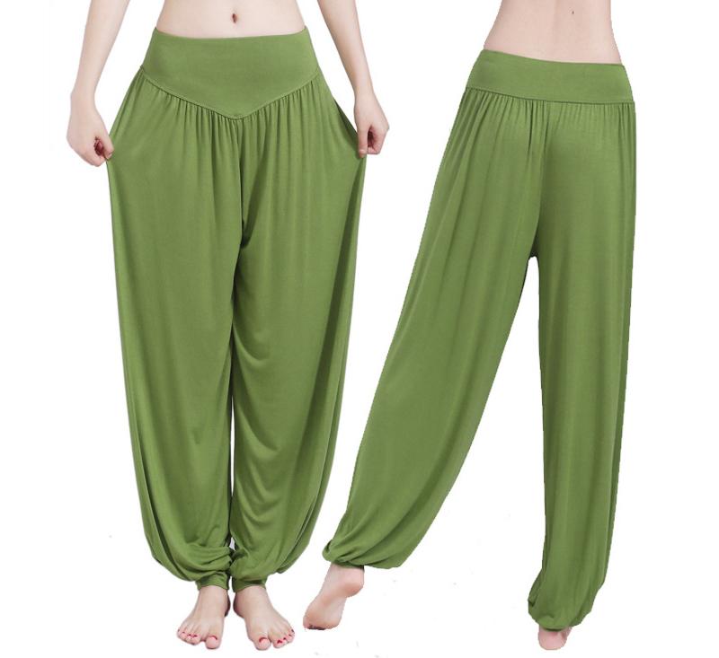 Quần Ống Rộng Plus Size Nữ Plus Nhiều Màu Sắc Bloomers Vũ TaiChi Quần Mềm Mại Modal Nhà Quần Không Thu Nhỏ Chống Tĩnh Điện Quần
