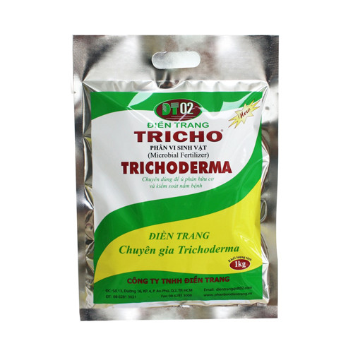 GÓI 1 KG - PHÂN VI SINH TRICHODERMA - TĂNG CƯỜNG HỆ VI SINH VẬT ĐẤT - KẾT HỢP VỚI PHÂN BÓN HỮU CƠ