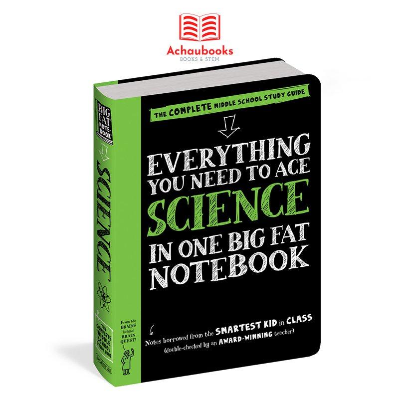 Sách Everything You Need To Ace Science, Sổ Tay Khoa Học bản tiếng anh ( Lớp 4 - Lớp 9 )