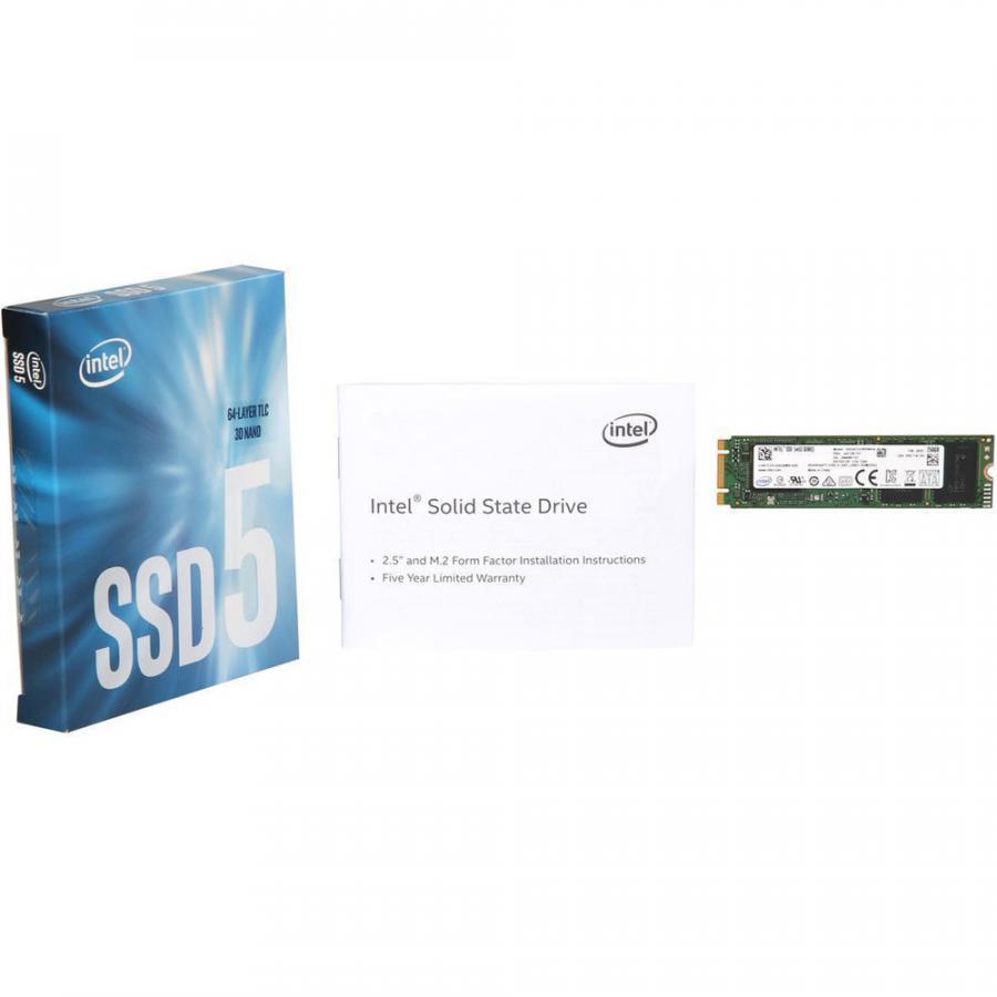 Ổ cứng SSD Intel 545s Series M.2 2280 Sata III 256GB 3D-NAND 64-Layer - Hàng Chính Hãng