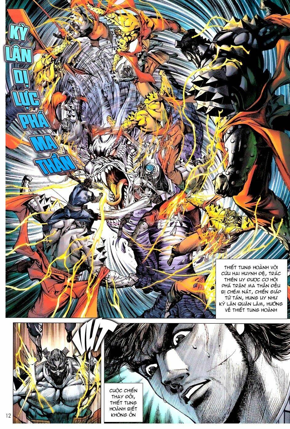 thiết tướng tung hoành (cựu tác) chapter 85 12