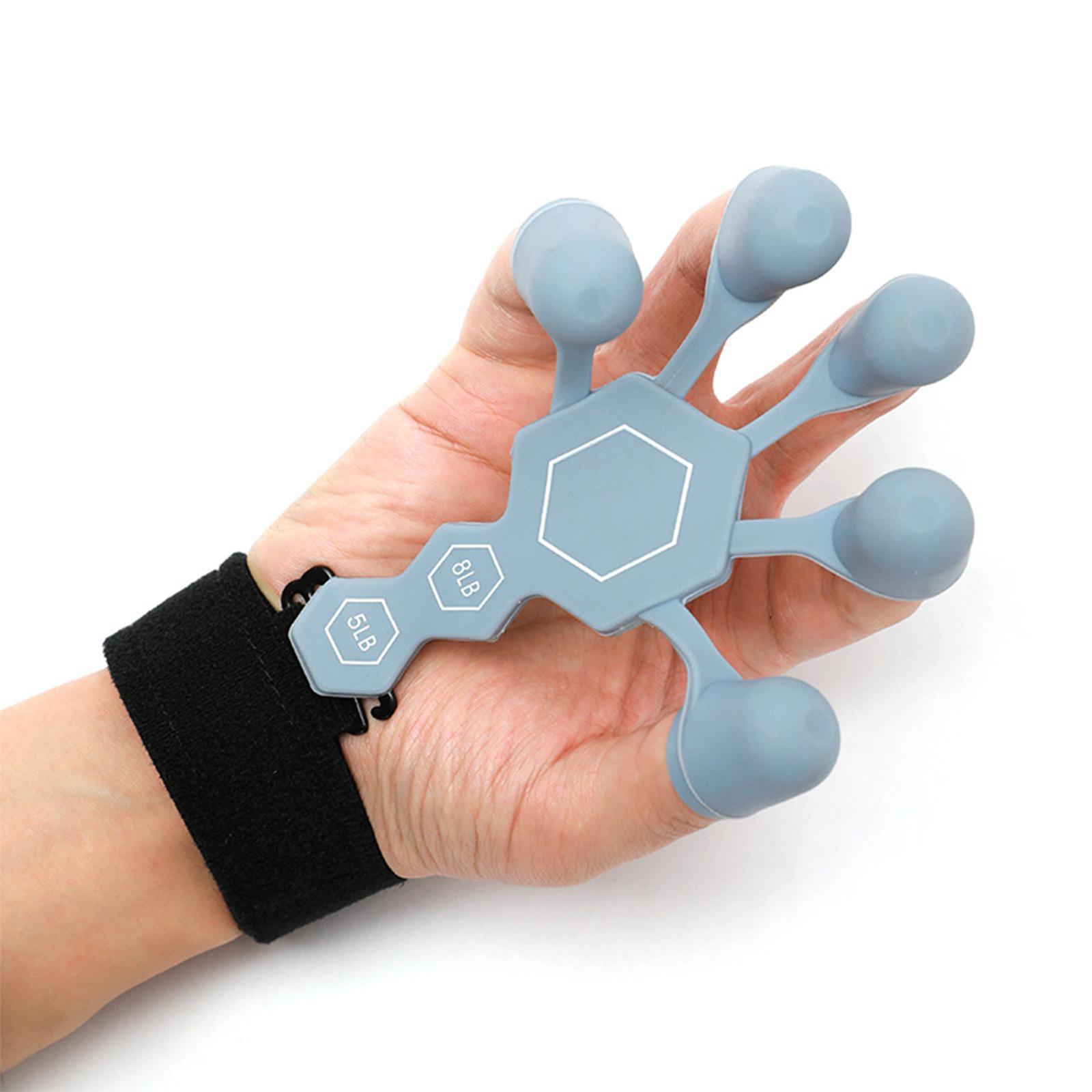 Hand Grip Strengthener Forearm Exerciser Workout Finger Exerciser Stretcher