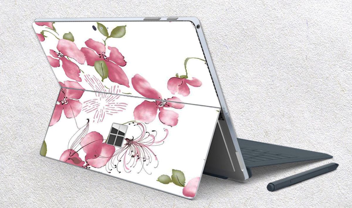 Skin dán hình Tranh thủy mặc x03 cho Surface Go, Pro 2, Pro 3, Pro 4, Pro 5, Pro 6, Pro 7, Pro X