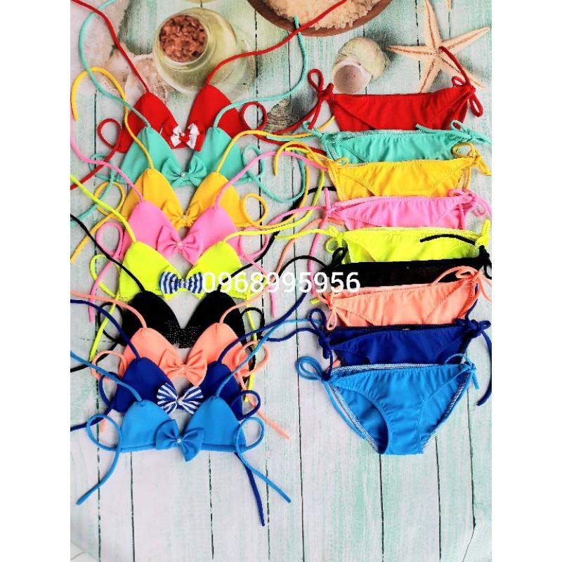 Bikini 2 mảnh cho bé (10 màu)