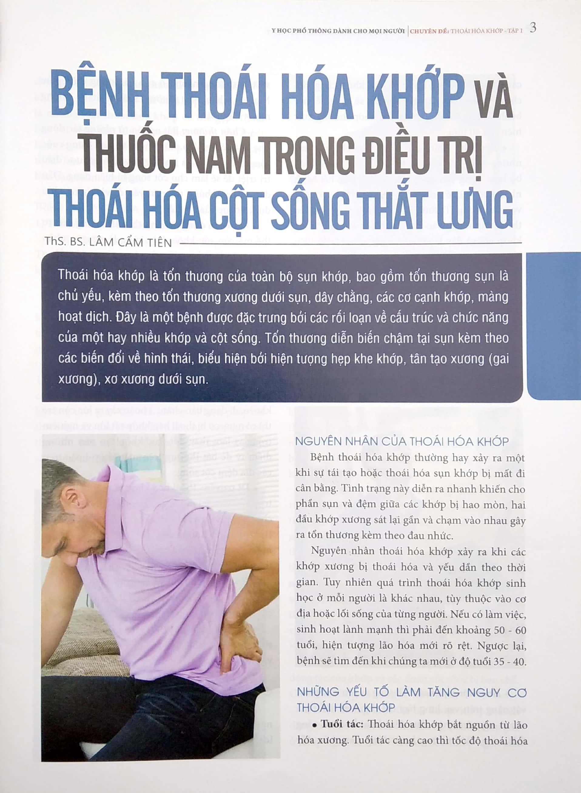 Y Học Phổ Thông Dành Cho Mọi Người - Chuyên Đề: Thoái Hóa Khớp 1