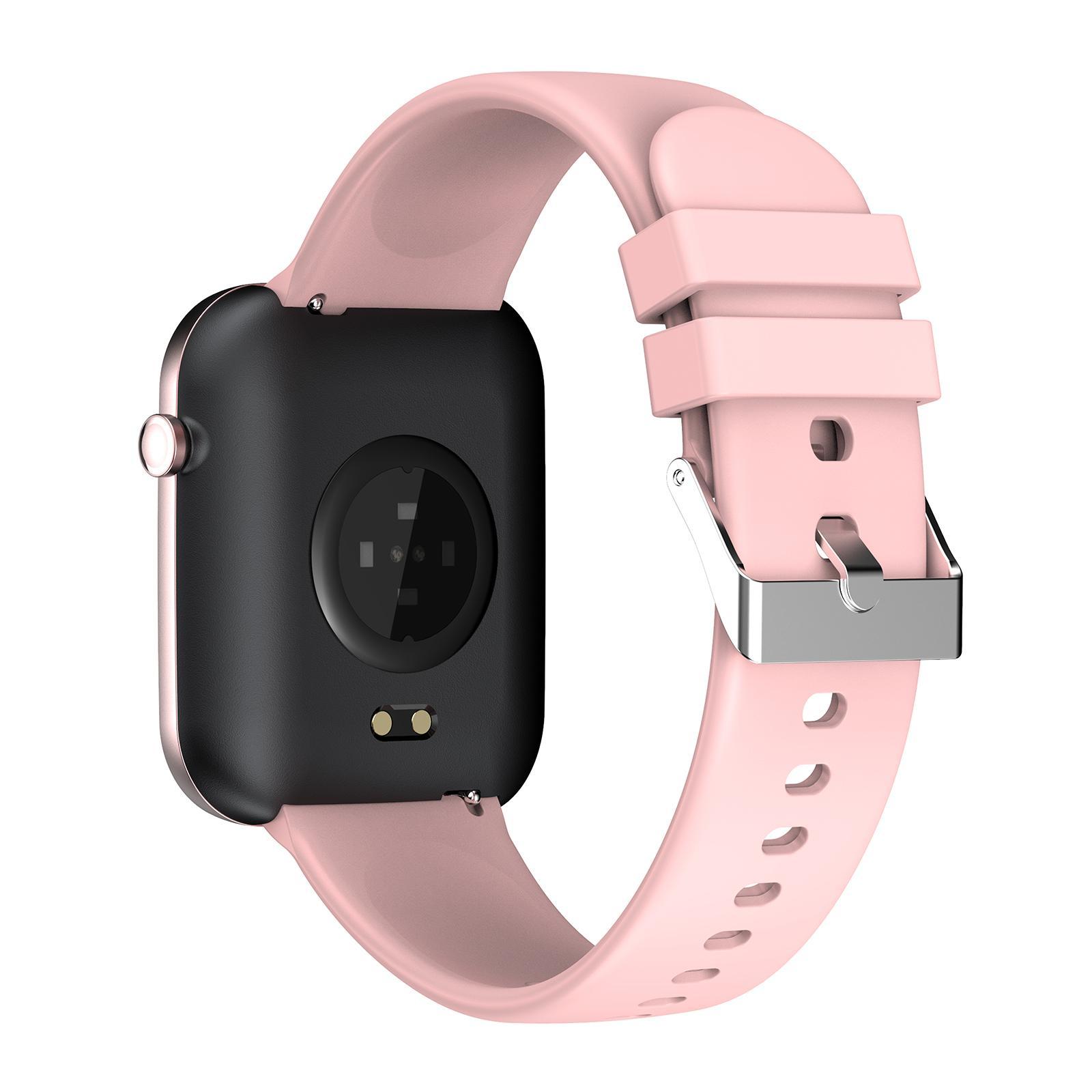 Smart Watch Bluetooth Health for Men Women Waterproof Pink