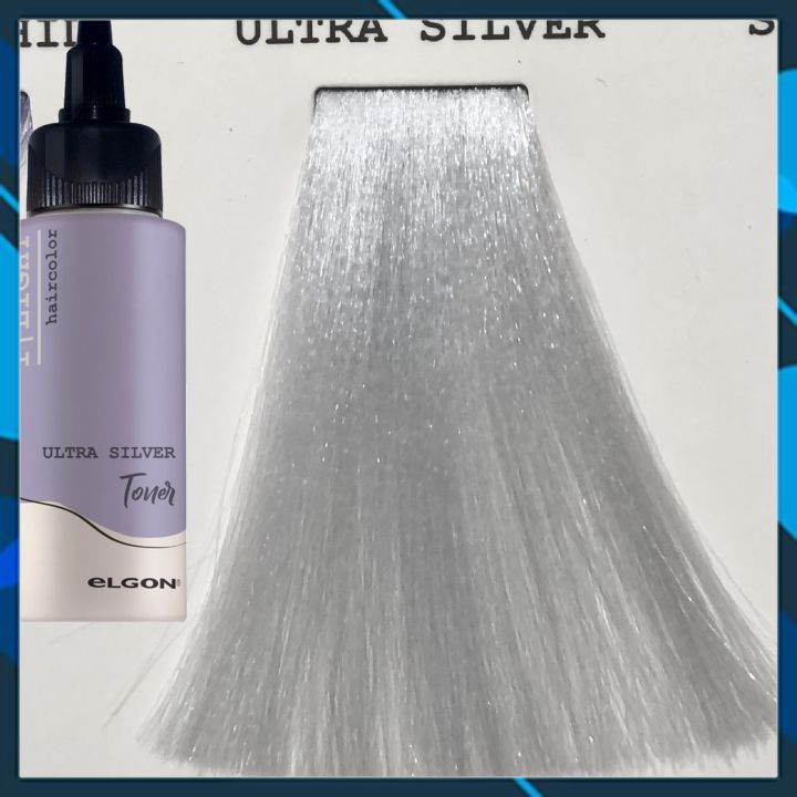 THUỐC NHUỘM TÓC ELGON I-LIGHT HAIRCARE ULTRA SILVER TONER 100ML