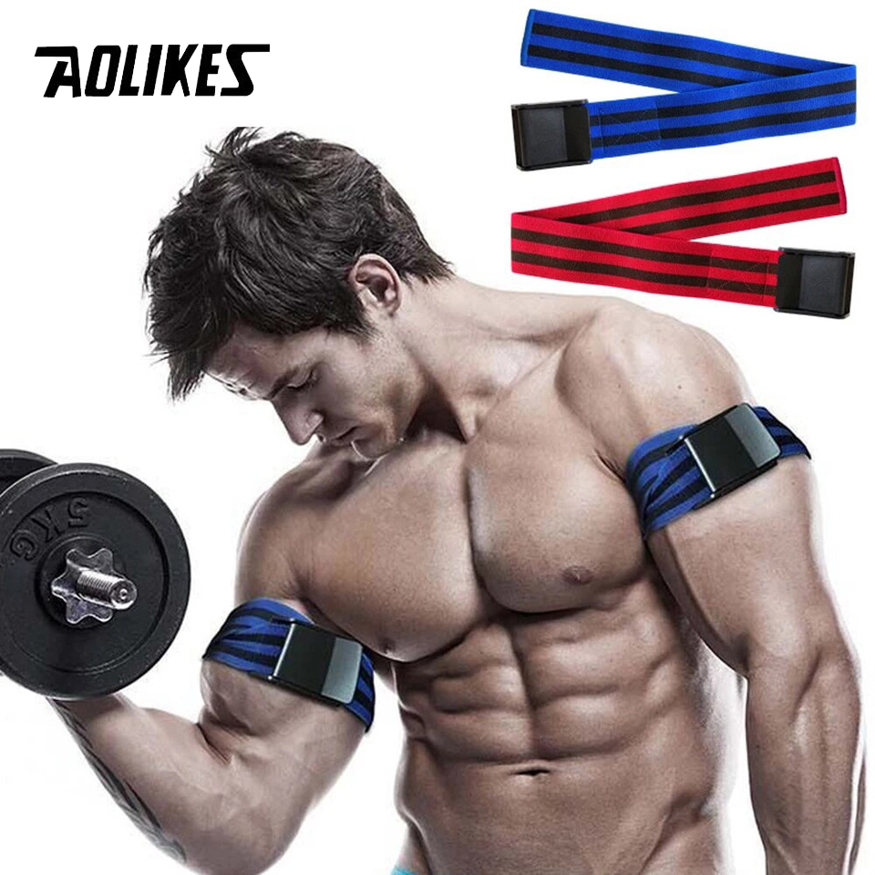 Đai bó bắp cơ tay BFR tập thể hình AOLIKES A-7960 Restriction Training Band