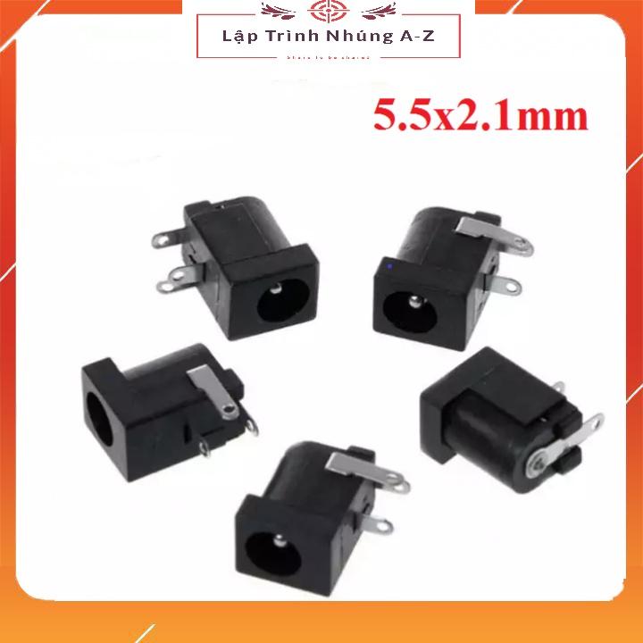 [Lập Trình Nhúng A-Z][8] Jack Nguồn DC Cái 5.5x2.1mm