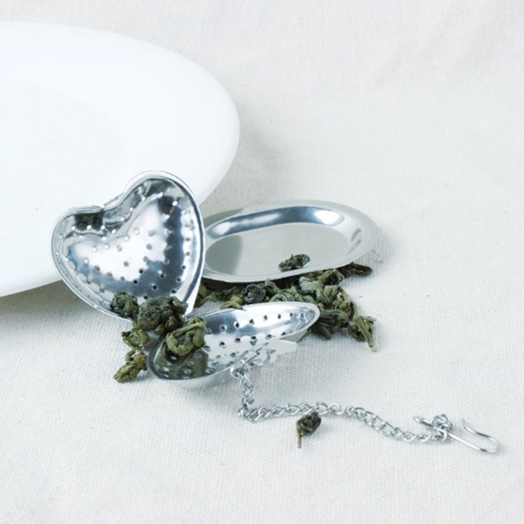 Stainless Steel Tea Infuser Filter Strainer Barrel Shape - Silver
