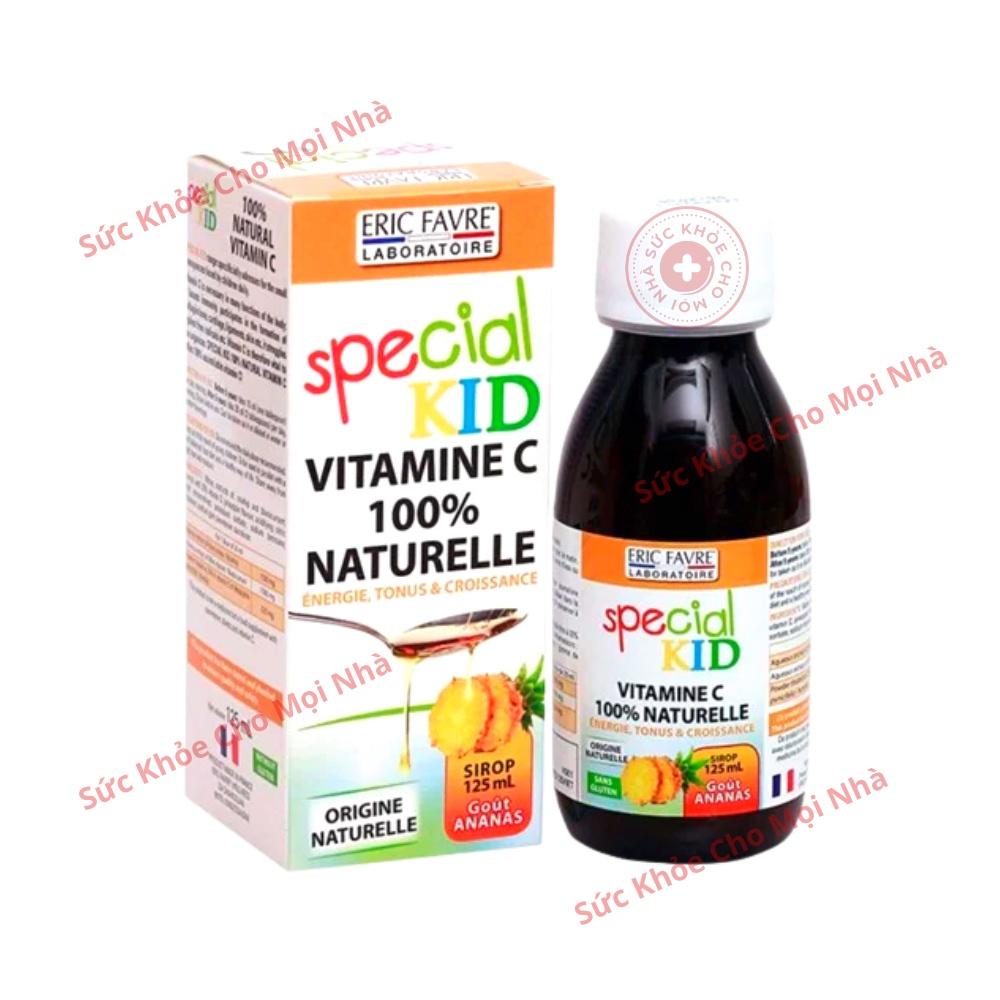 Special Kid Vitamin C Hỗ trợ bổ sung Vitamin C tăng sức đề kháng tăng cường miễn dịch cho bé lọ 125ml