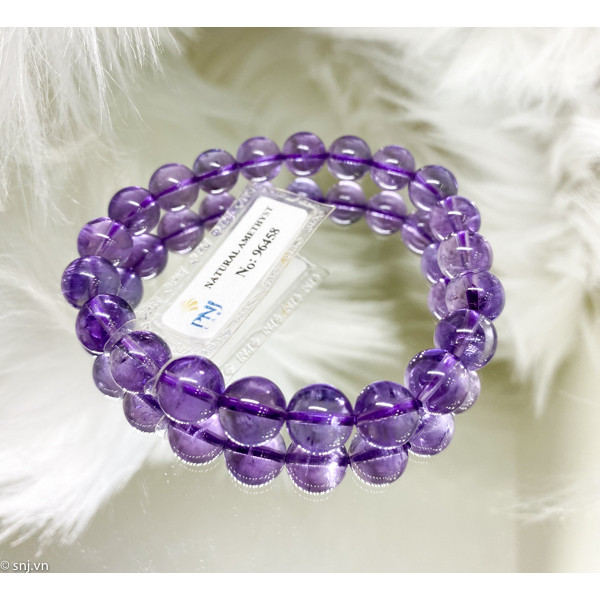 Lắc Đá Amethyst 9Ly