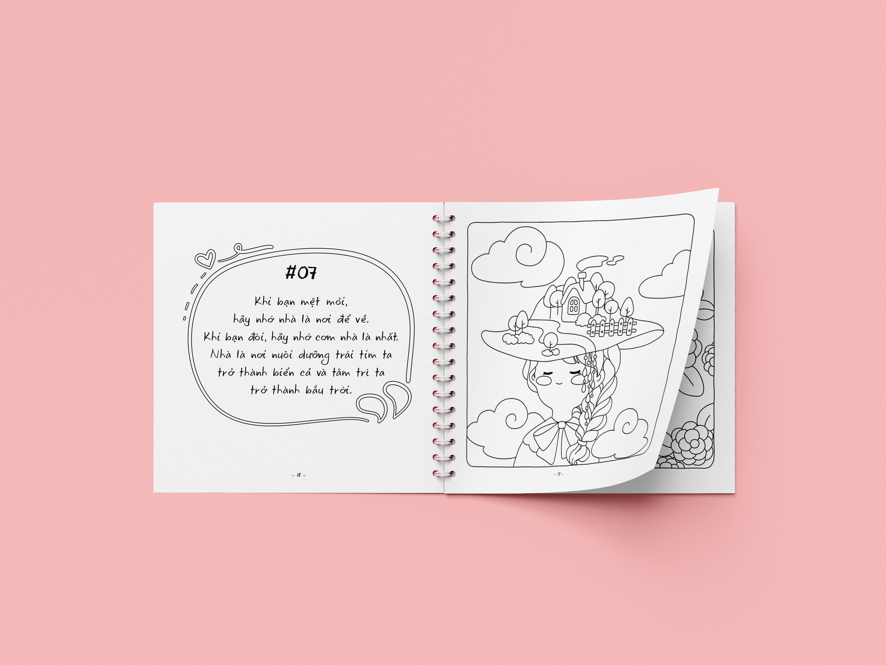 Sổ Tô Màu – Dù Bạn Ở Đâu, Hạnh Phúc Ở Đó