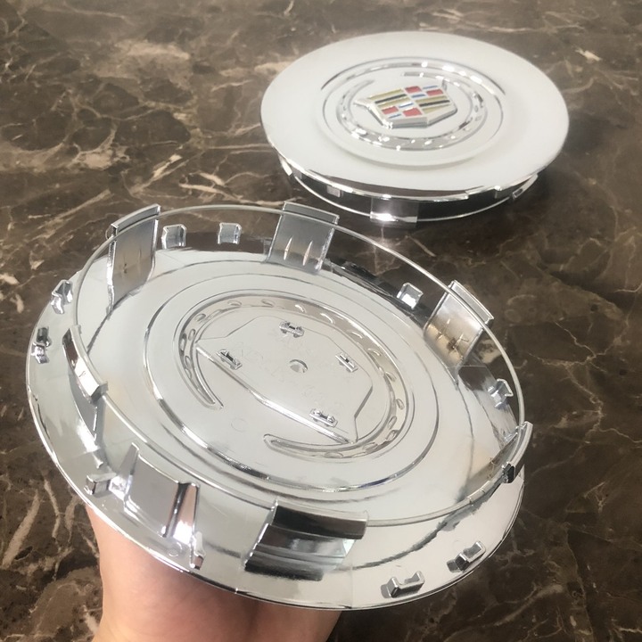 01 chiếc Logo chụp mâm, ốp lazang bánh xe ô tô Cadillac Escalade 2015-2019 mã KDLK-012