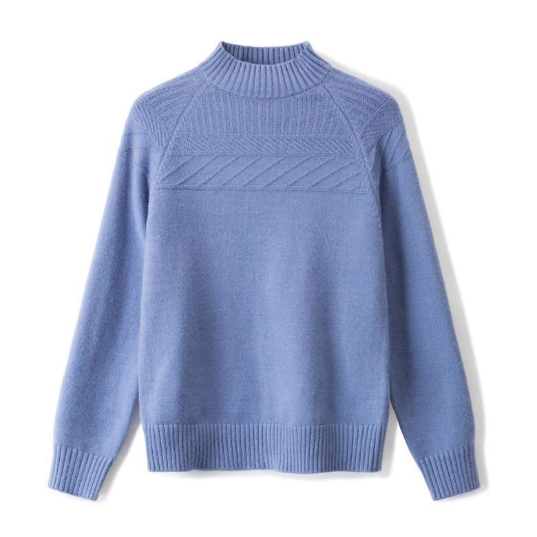 Áo sweater dệt kim dày giữ ấm thời trang thanh lịch cho nữ trung niên ARCTIC HUNTER