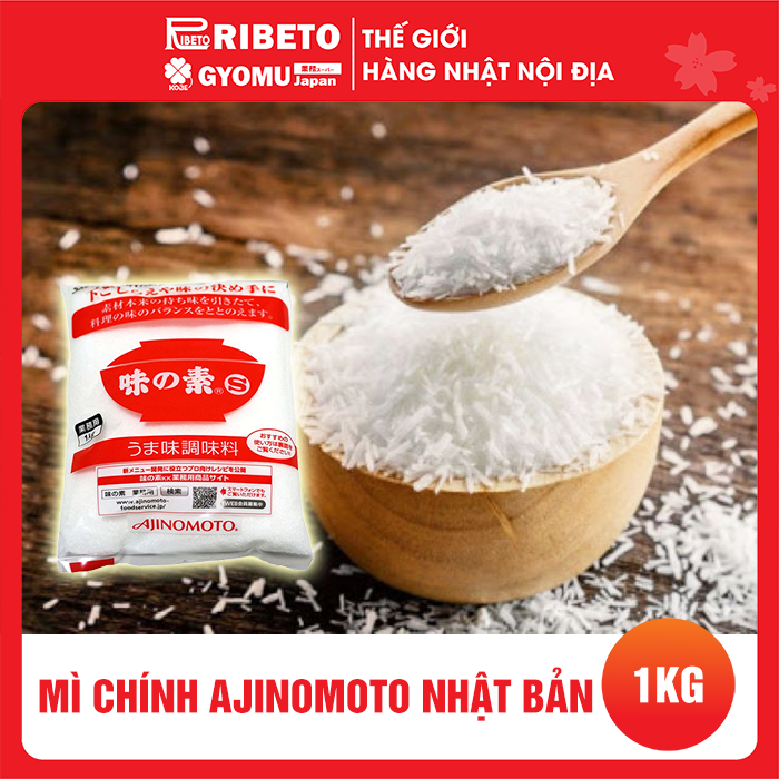 Mì chính (bột ngọt) Ajinomoto/ UMAMI gói 1kg - Hàng nội địa Nhật Bản