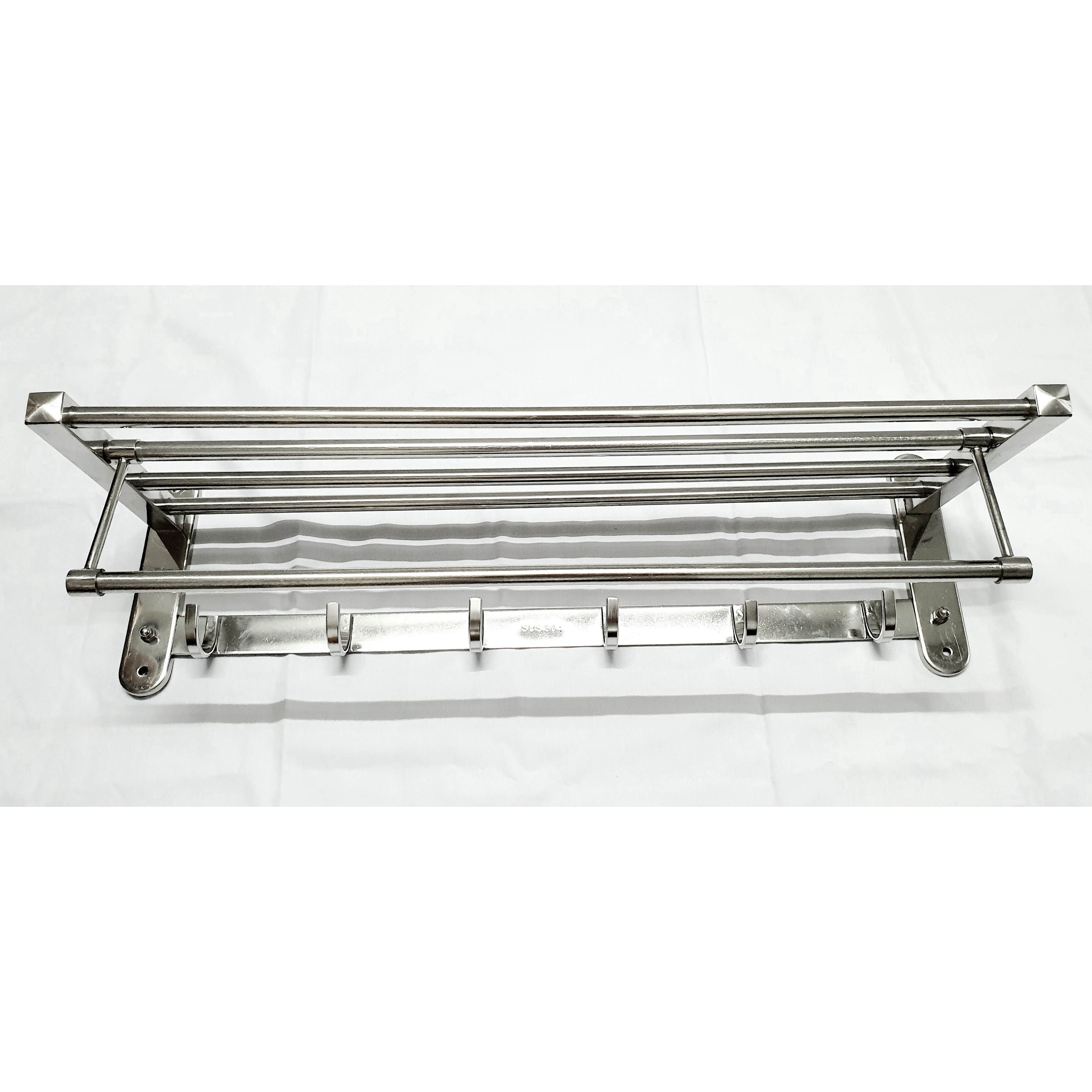 Máng khăn xếp đa năng thanh cố định inox 304