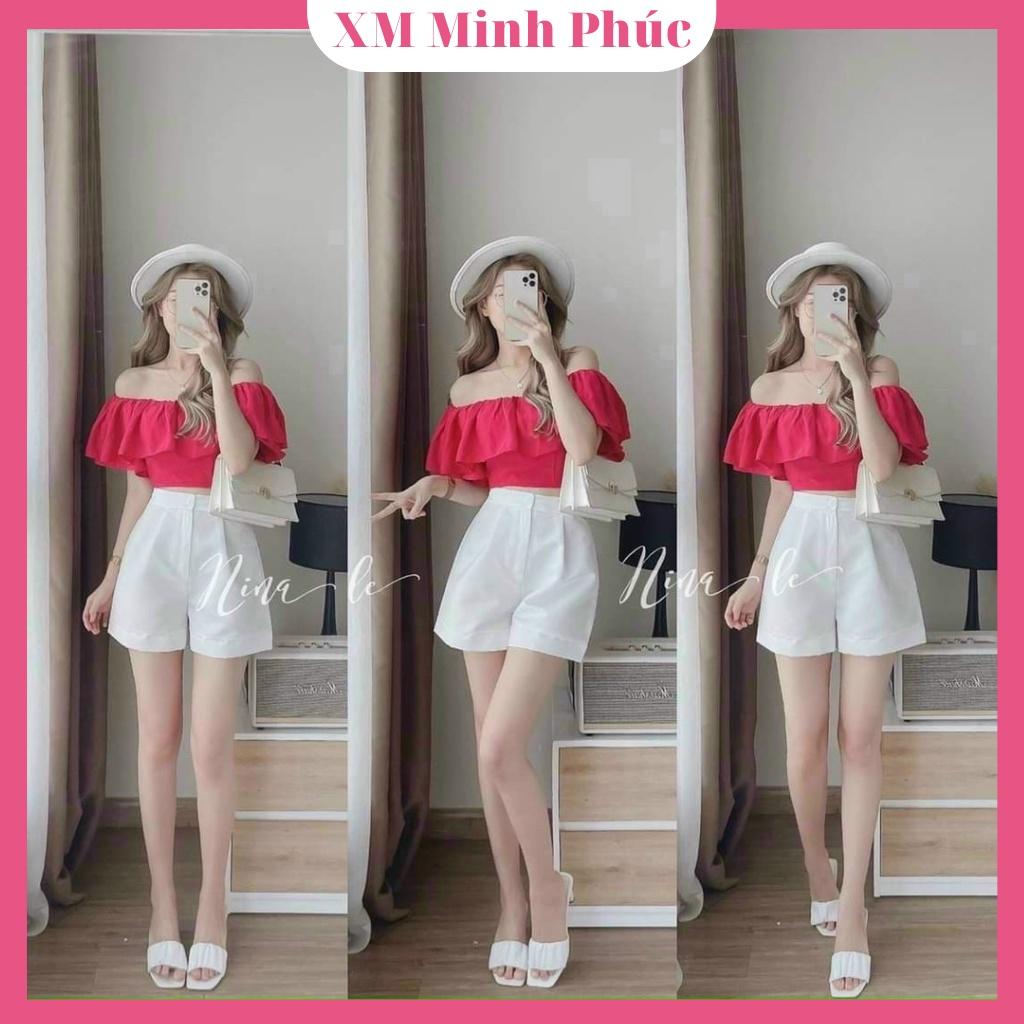 Set bộ nữ sang chảnh, set đồ đi chơi, đi biển xinh xắn trẻ trung phong cách hiện đại thời trang nữ Minh Phúc