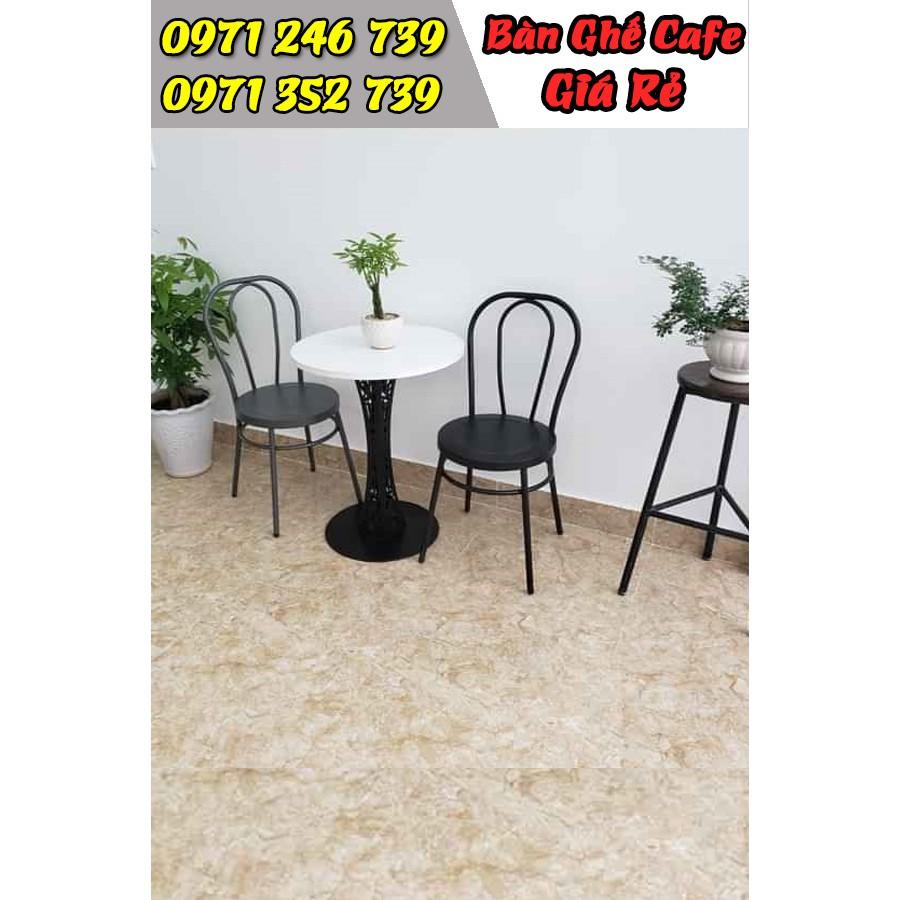 Bộ bàn ghế sắt cafe thanh lý