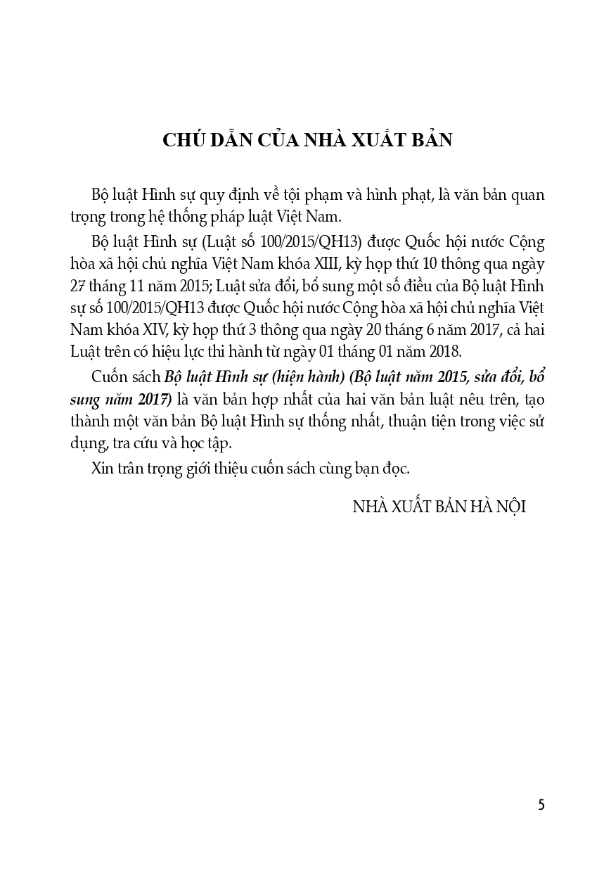 Bộ Luật Tố Tụng Hình Sự + Bộ Luật Dân Sự