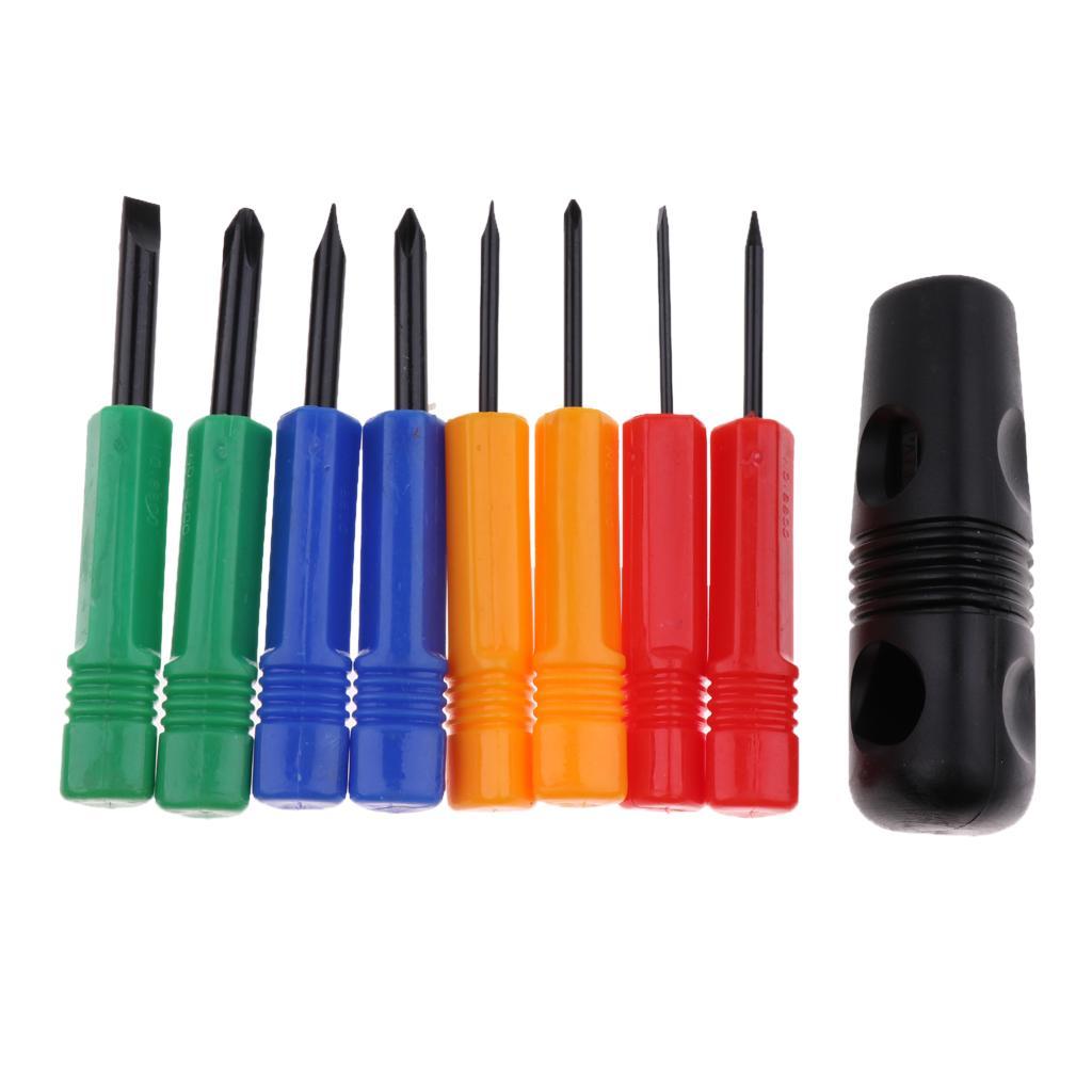 8In1 Precision  and Slotted Screwdriver Set Household Repair Tools