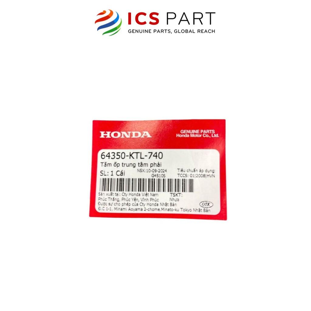 Ốp Trung Tâm HONDA Rs 100, Wave 100 (Alpha A) (64350KTL740)