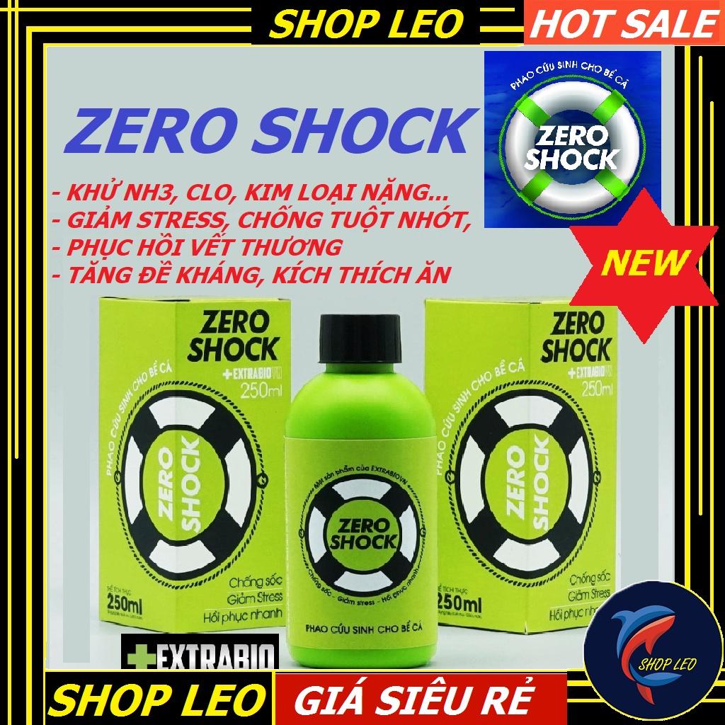 ExtraBio Zero Shock - Chống Sốc, Giảm Stress, khử clo và kim loại nặng, Phục Hồi Nhanh Cho Cá Cảnh, Tép Cảnh-shopleo