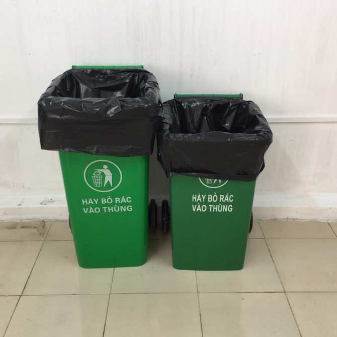 Combo 2kg Túi rác công nghiệp size 90*120 cm