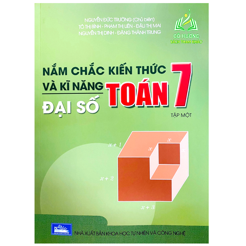 Sách - Combo 2 Cuốn Nắm chắc kiến thức và kĩ năng Toán 7 Đại số và Hình học xác suất thống kê