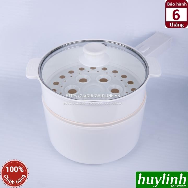 Ca nấu lẩu siêu tốc đa năng Perfect PF-M3 - 1.5 lít - Có xửng hấp - Hàng chính hãng [Phù hợp với 1 - 2 người]