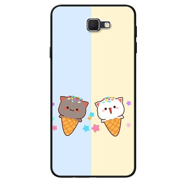 Ốp lưng dành cho Samsung J3 Pro - J7 Pro - J5 Prime - J7 Prime mẫu Couple Kem