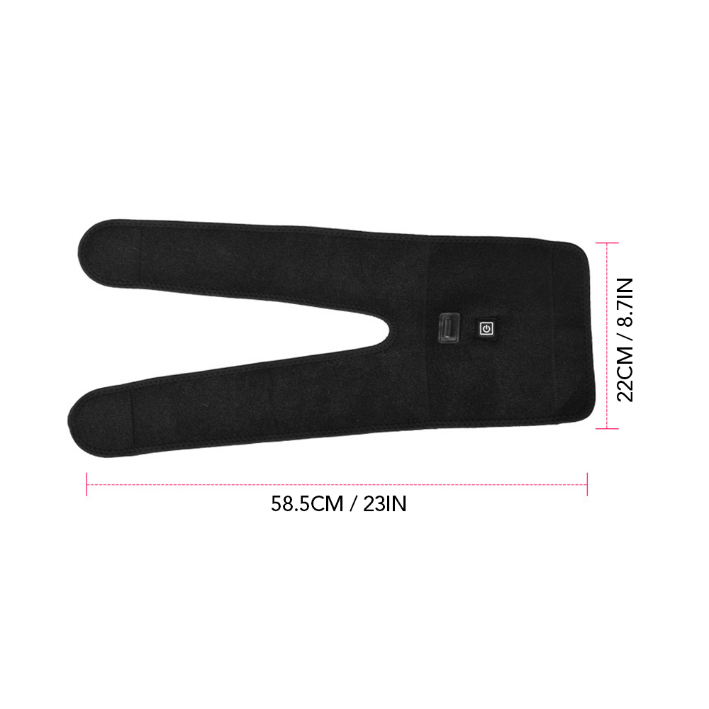 Băng đầu gối Brace Wrap Hỗ trợ tấm sưởi ấm đầu gối giảm đau của Mỹ
