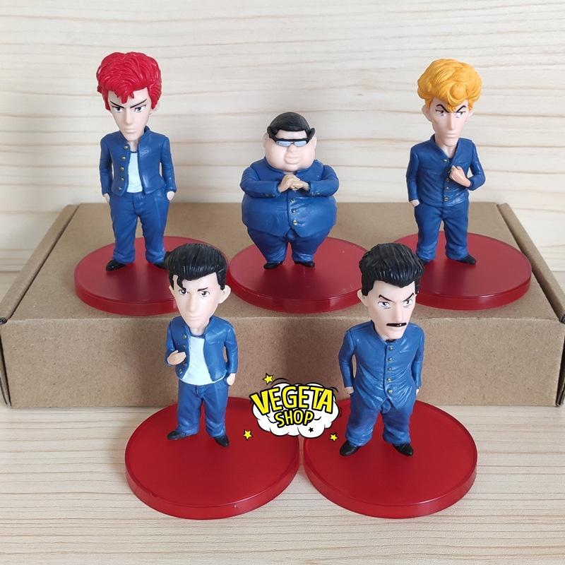 Mô hình Slam Dunk - Bóng rổ Slam Dunk - Team đầu gấu Hanamichi - Cao 7~8cm