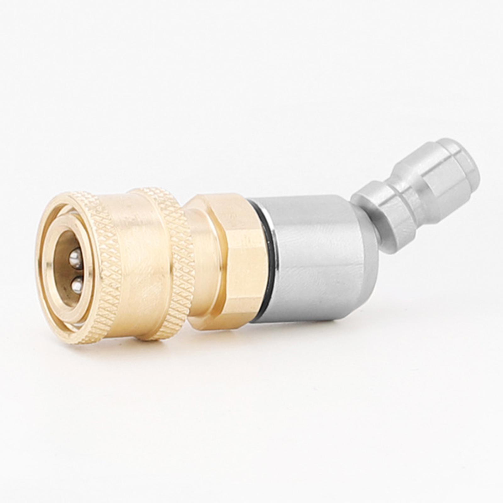 1/4” Pressure Washer Quick Connect Coupler, Female Quick Connect Fittings Pressure Washer Adapters