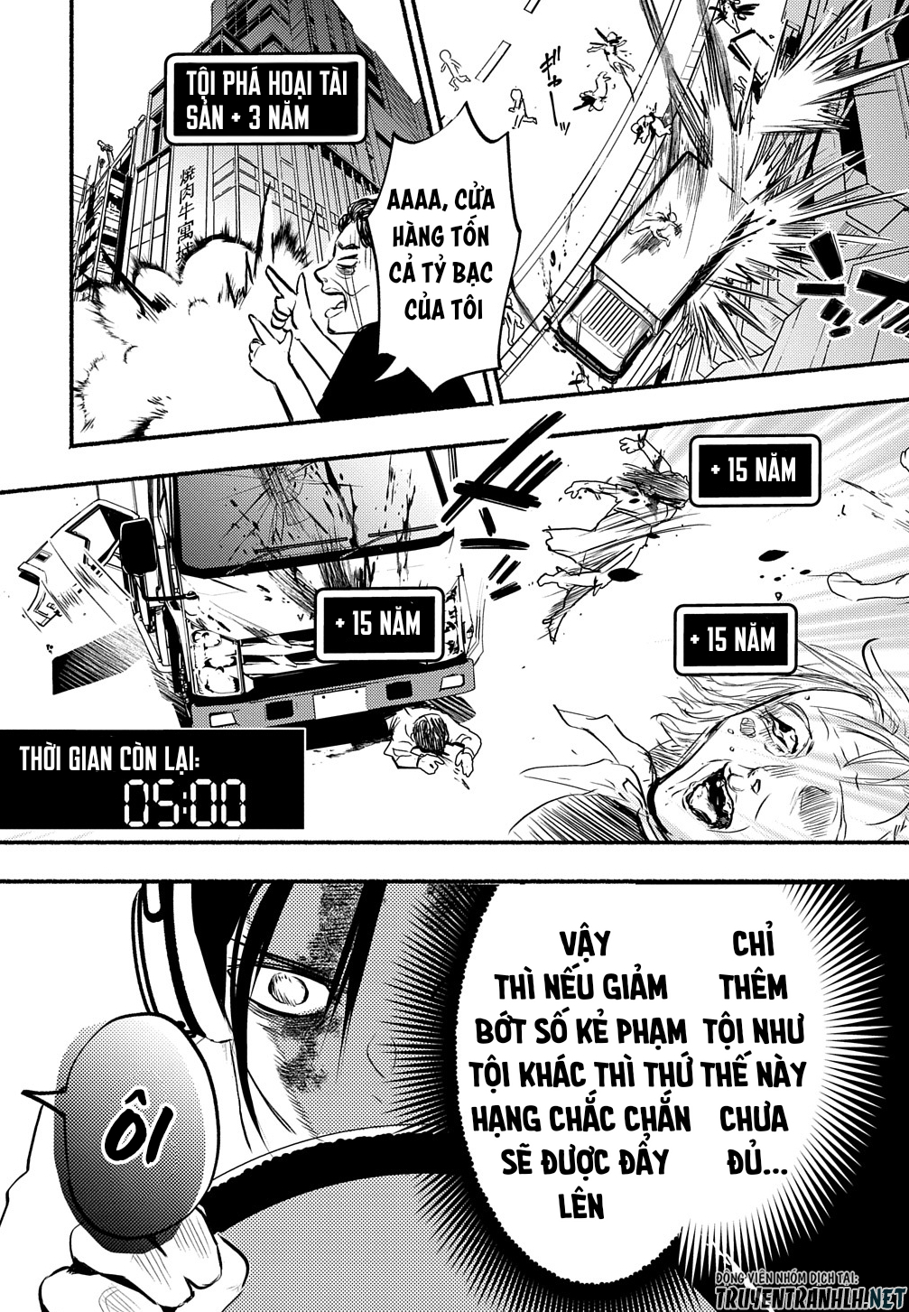 nếu ở thế giới mà dù có làm gì cũng không bị kết tội, bạn sẽ làm gì? chapter 1 63