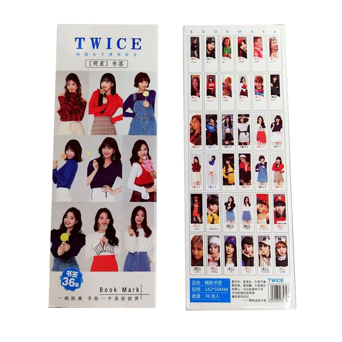 Hộp bookmark kpop TWICE