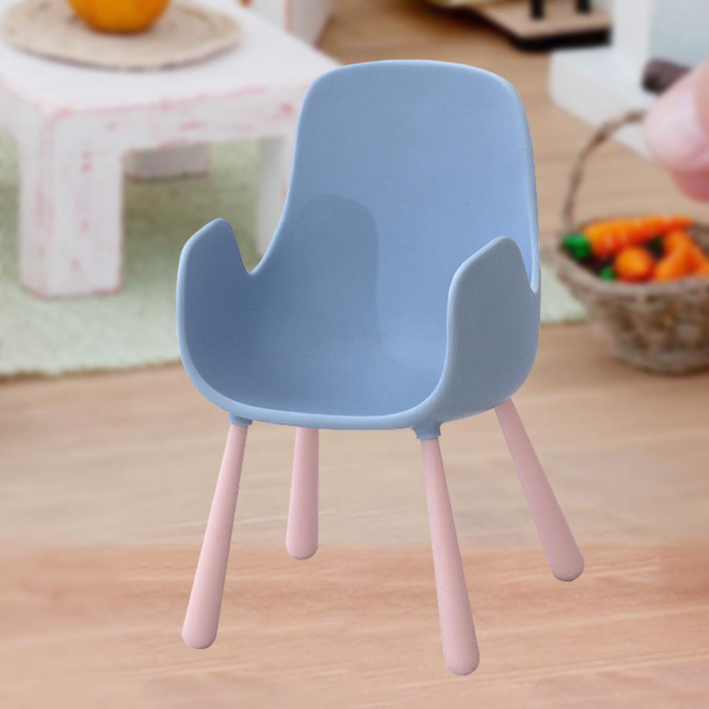 1/6 Scale Resin Miniature Armchair Miniature Dollhouse Model Home Decoration