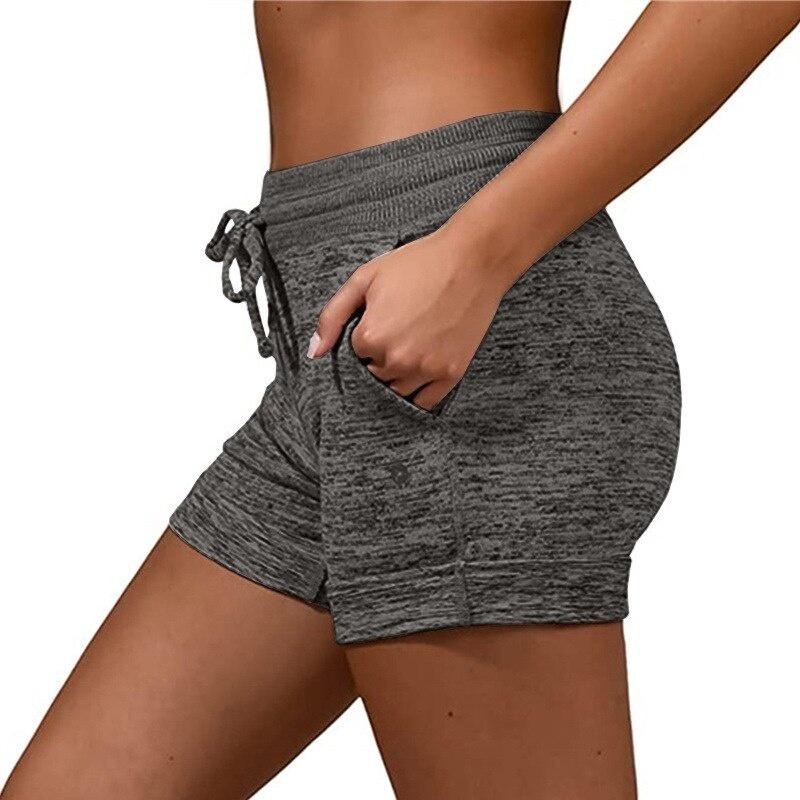 Women Sport Shorts Pants Seamless Fitness Yoga Shorts Casual Leisure Cotton Running Gym Sport Workout Shorts Stretch Waistband