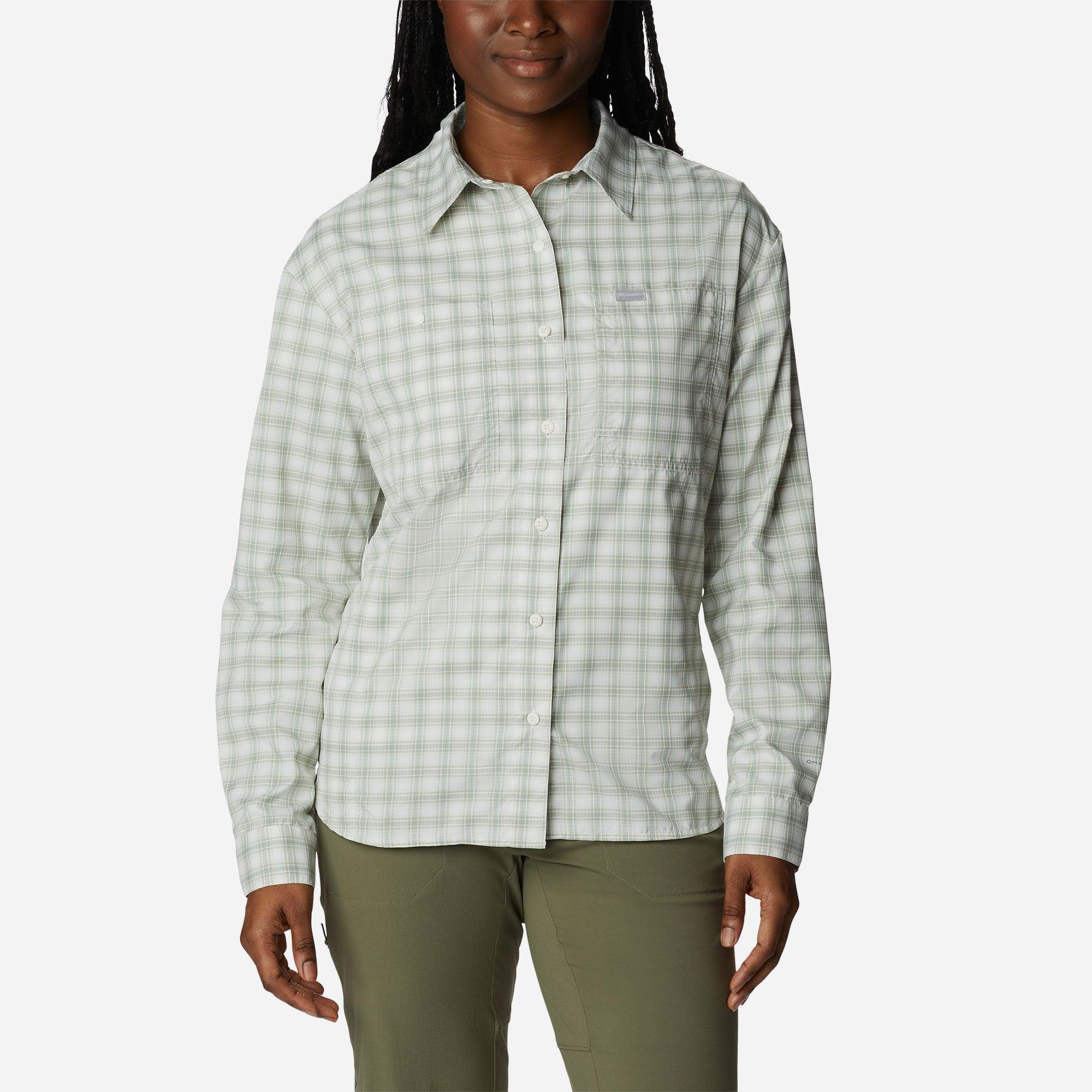 Áo sơ mi dài tay nữ Columbia Silver Ridge Utility Patterned - 2033351100