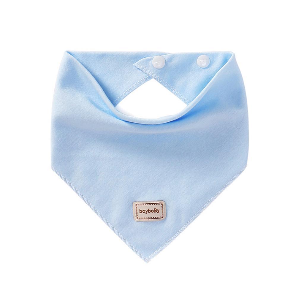 Cotton  Triangle Drool Bib Set for Baby Boy