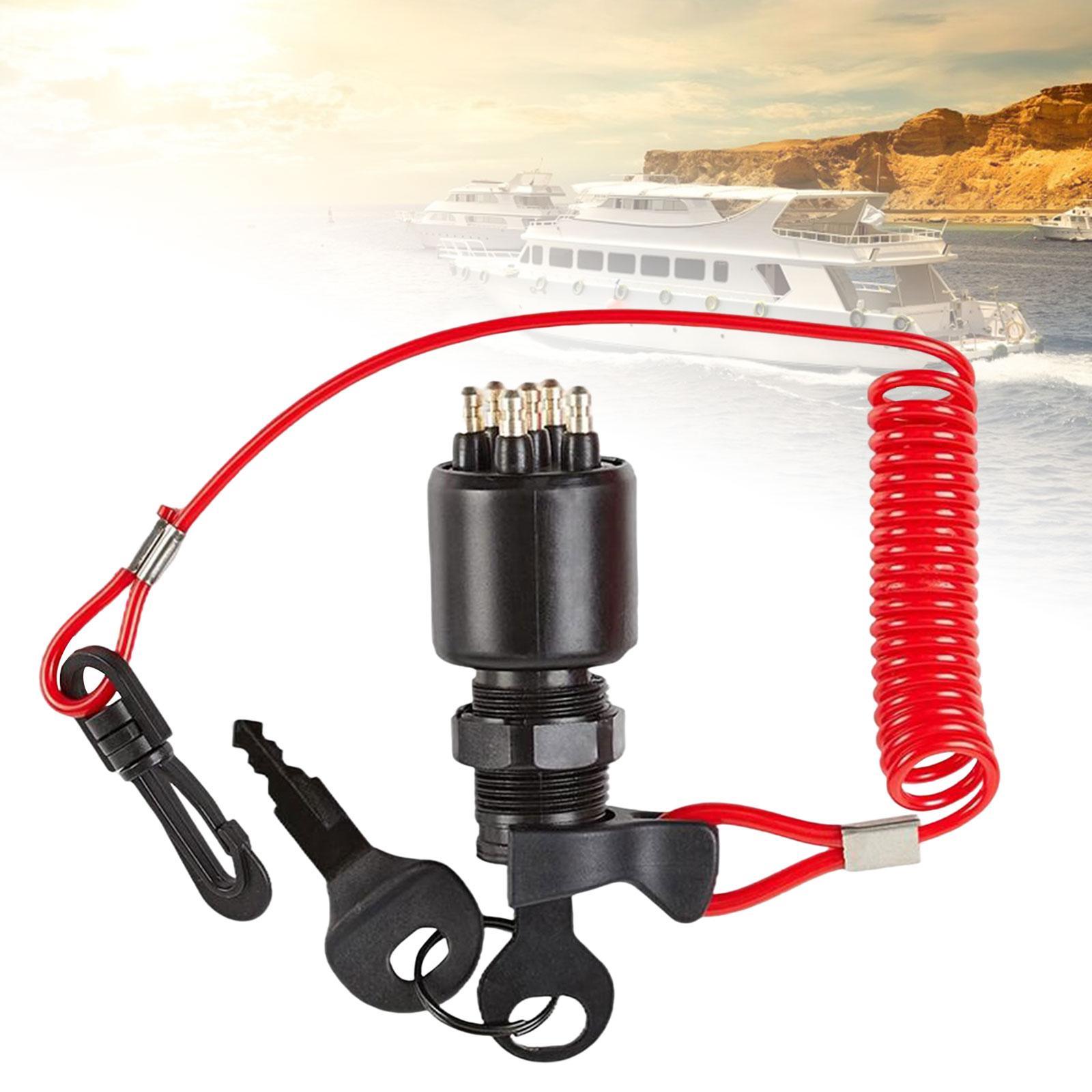 Ignition Key Switch 5005801 Replace Parts for Bombardier Outboard Motor