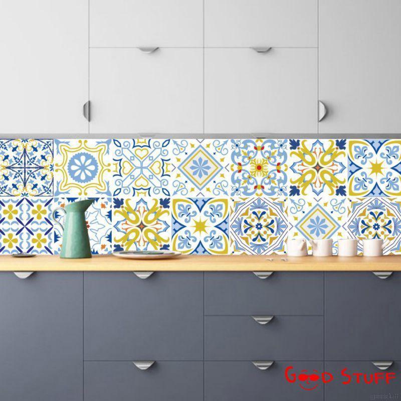 10 miếng dán tường chống thấm nước , dễ chùi rửa