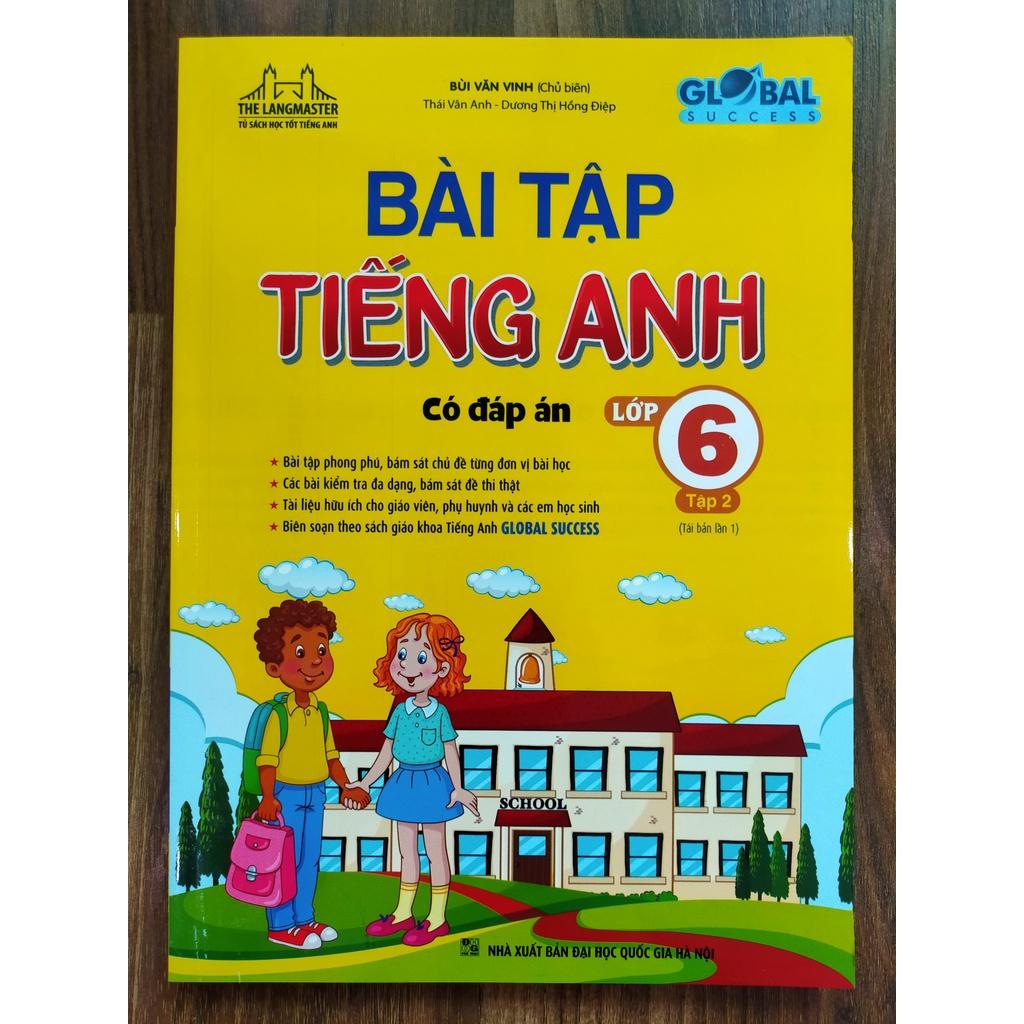 Sách - GLOBAL SUCCESS - Bài tập tiếng anh lớp 6 tập 2 - tái bản 01